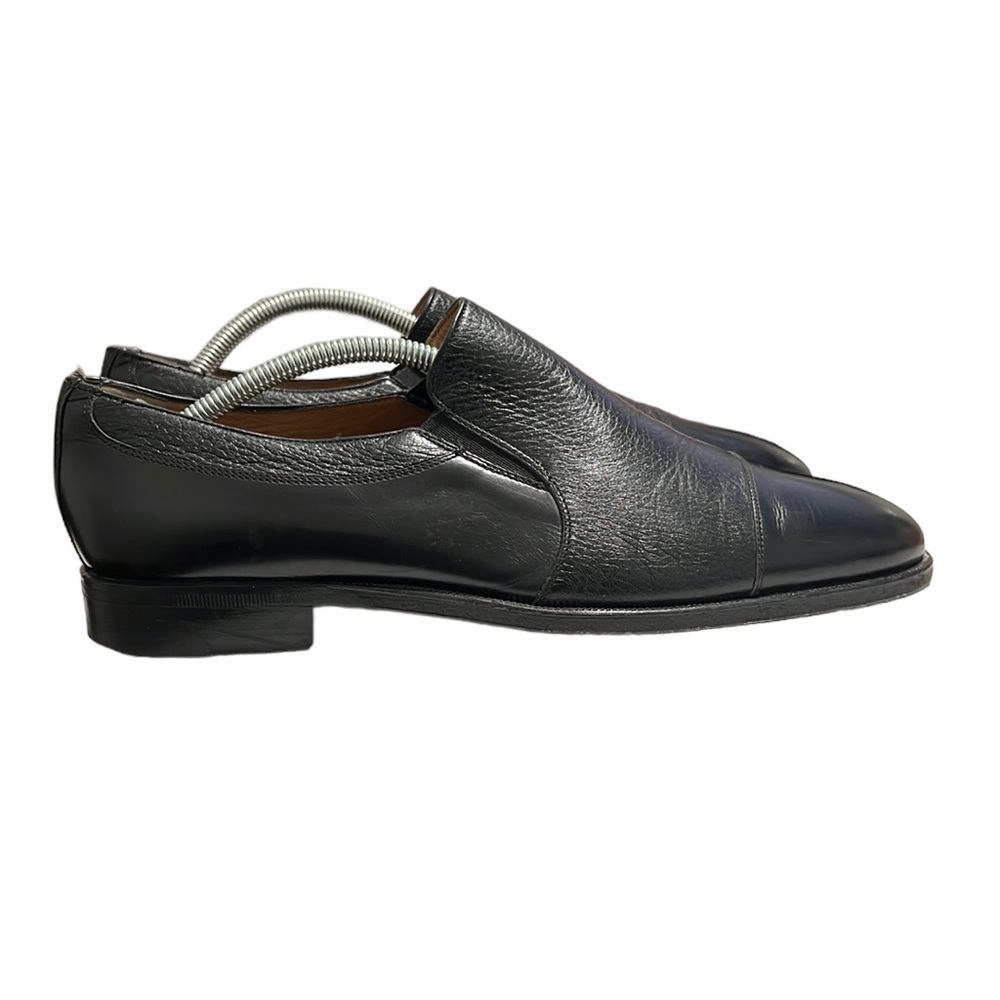 Stemar Black Loafers Size 8